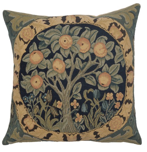 Orange tree belgian tapestry - tree,
